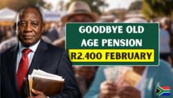 Goodbye to Low Old Age Pension: Monthly Support Increases Reach Up to R2,400 from  3 February 2026