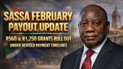 SASSA February Payout Update: R560 and R1,250 Grants Roll Out Under Revised Payment Timelines