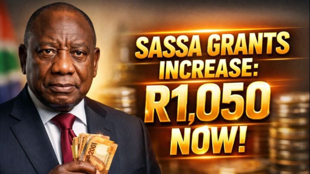 SASSA R1,050 Increase 2026